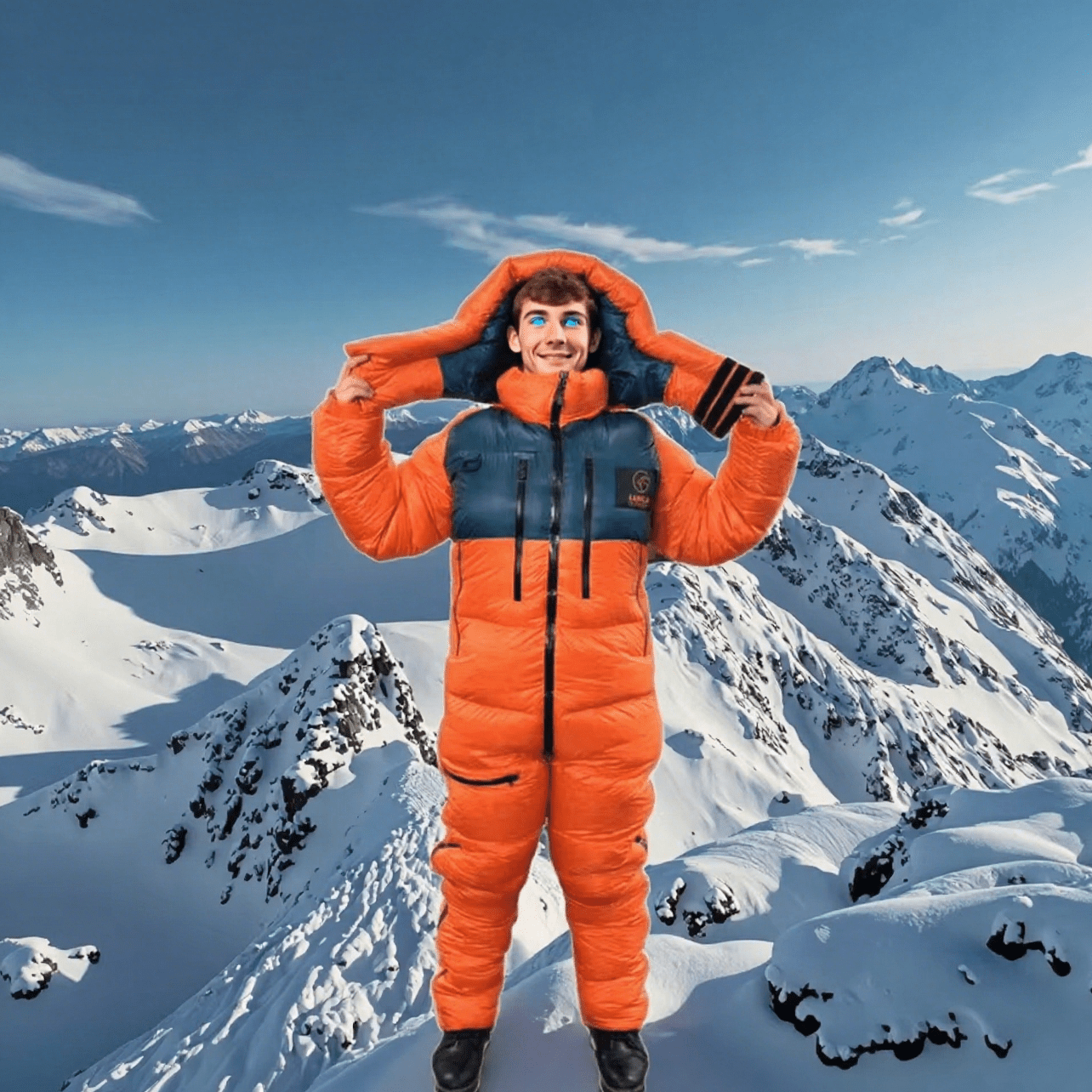 Mountain Expedition Suit 8000m RDS 850fp Goose Down Suits - Lipean